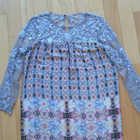 Anthro Kas New York Midi Retro Dress Size Small - Picture 2 of 5
